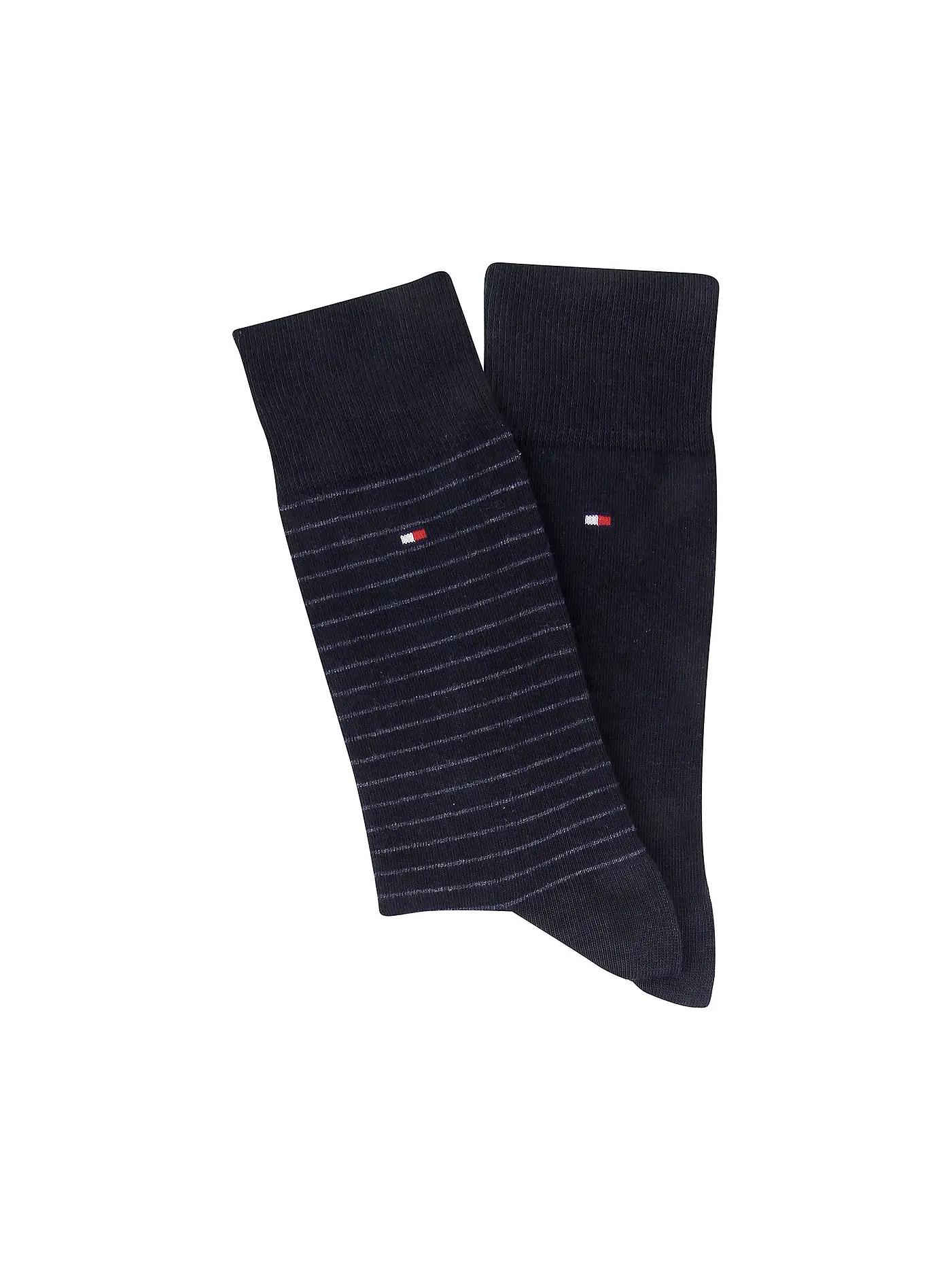 TOMMY HILFIGER | Socken 2er Pkg black/grey | blau